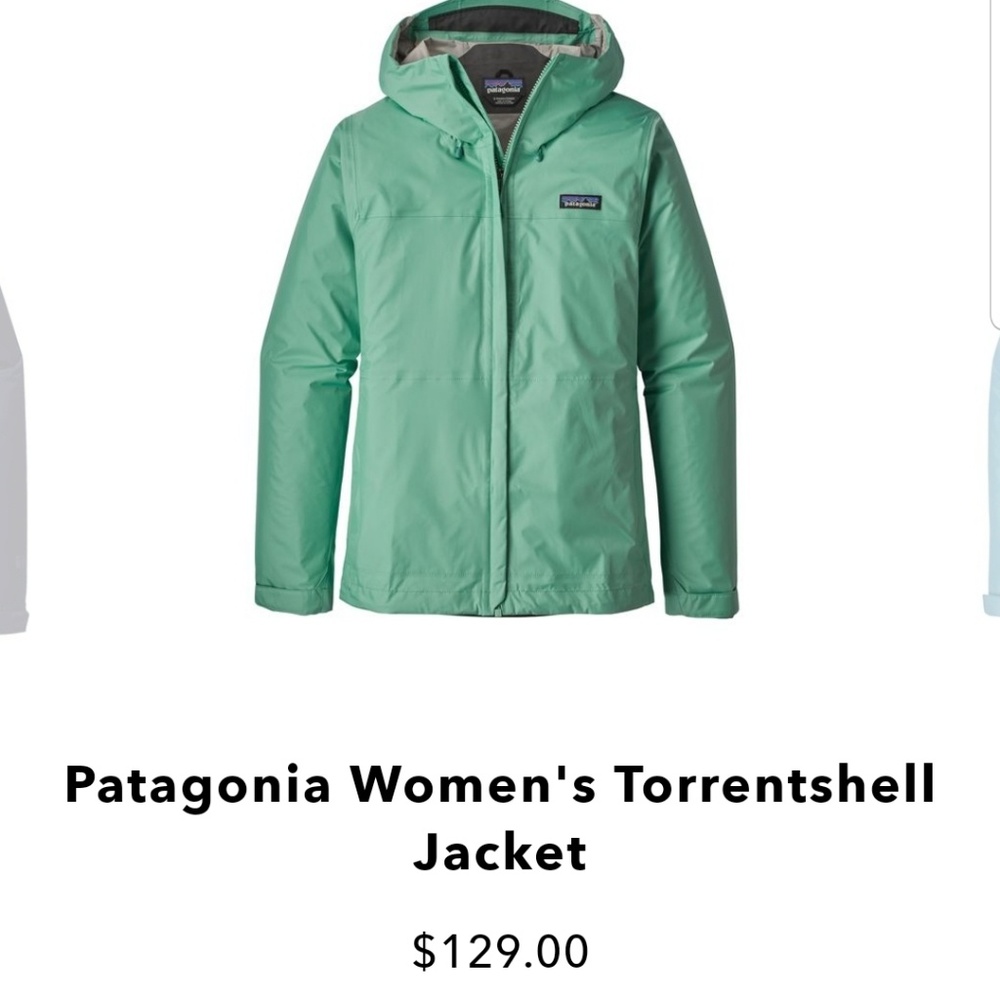 COPY - Patagonia rain coat